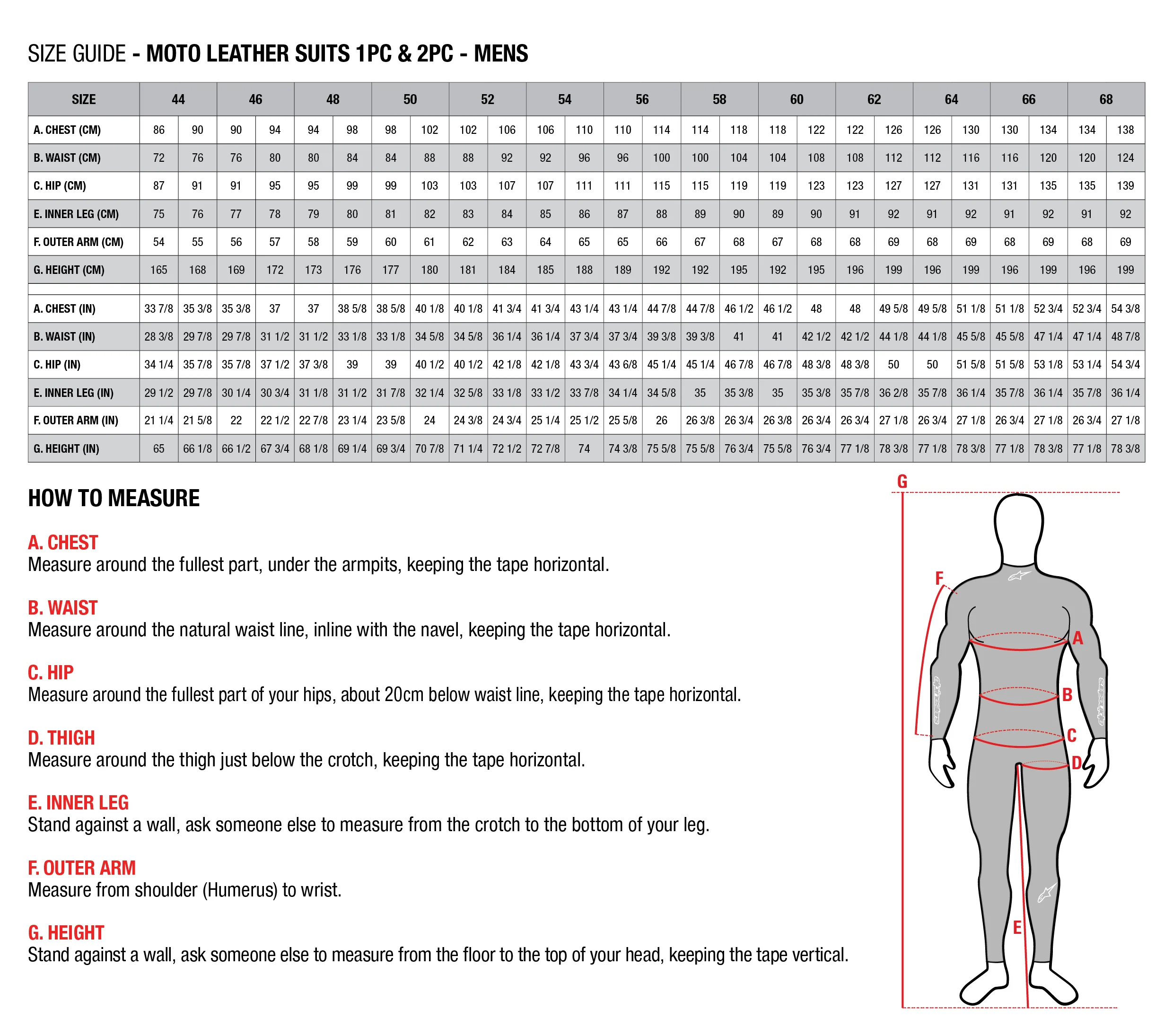Size guide